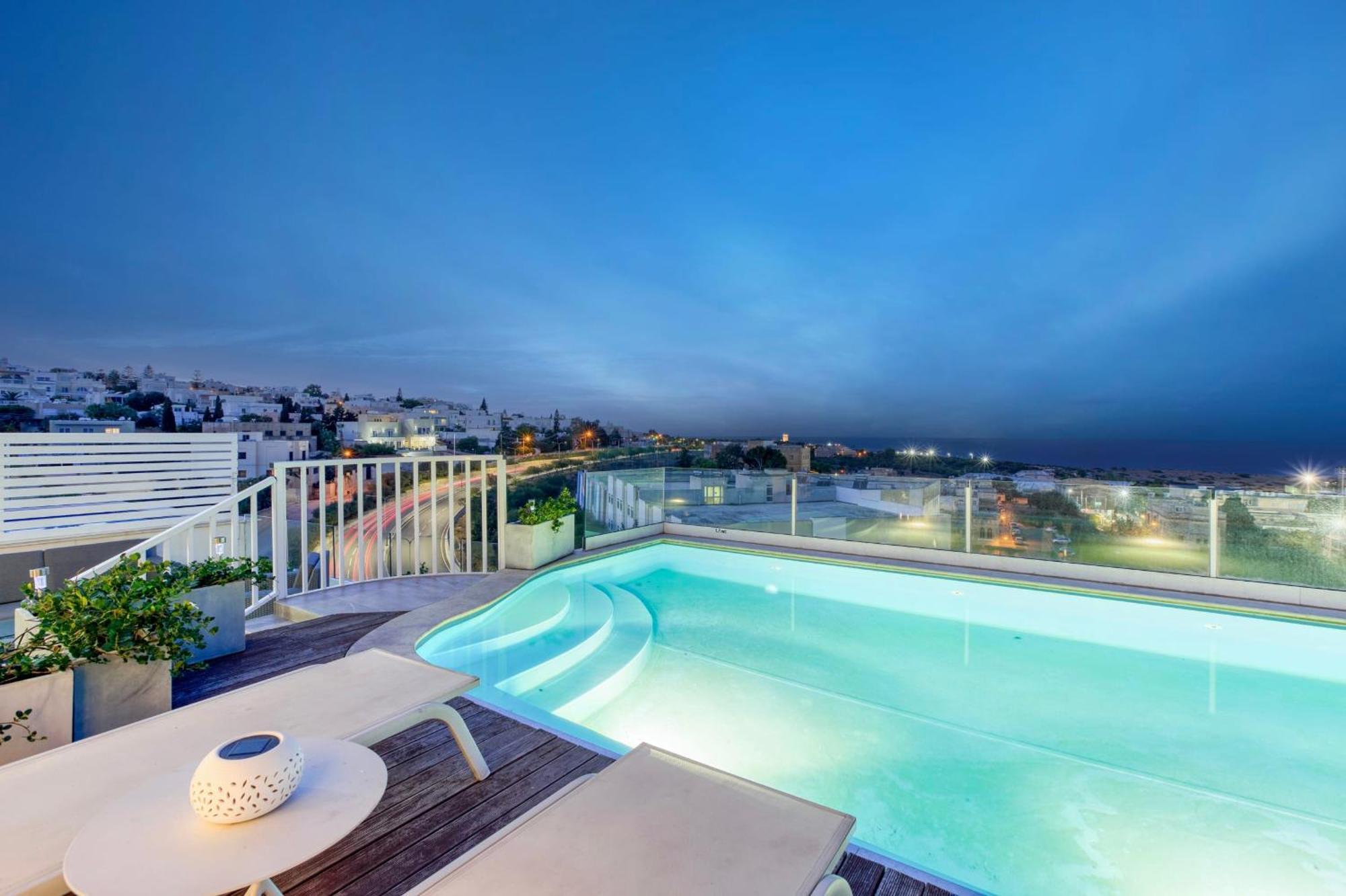 Malta Pool Penthouse Apartment